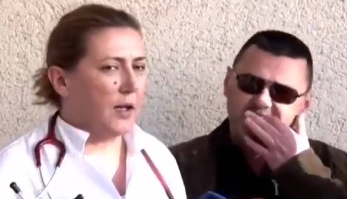 Video šefa bolnice u Mostaru: 'Umisto sprida, uša  je sazad'