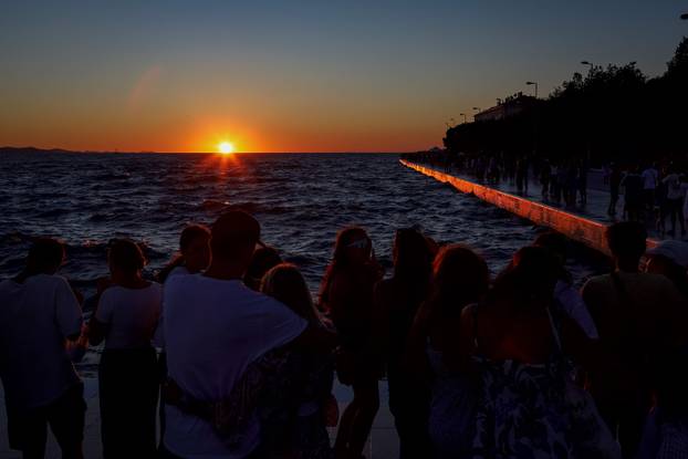Zadar: Smiraj dana i zalazak sunca