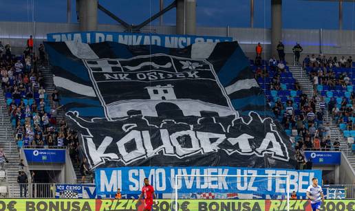 Kohorta oštro protiv uprave NK Osijeka: 'Nemojmo dopustiti da nas tamo neki vlado podijeli...'