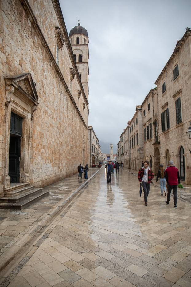 Jako jugo i kiša na dubrovačkom području