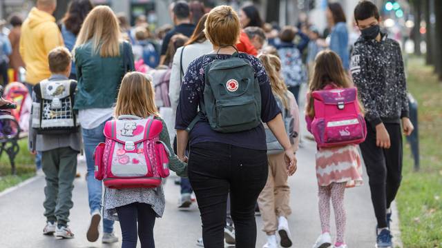 Zagreb: Prvi je dan nove školske godine