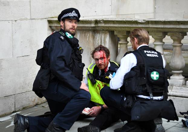 Protest against the death of George Floyd, in London
