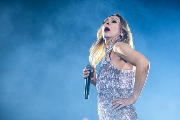 Zagreb: Emilija Kokić nastupala na Megadance partyju