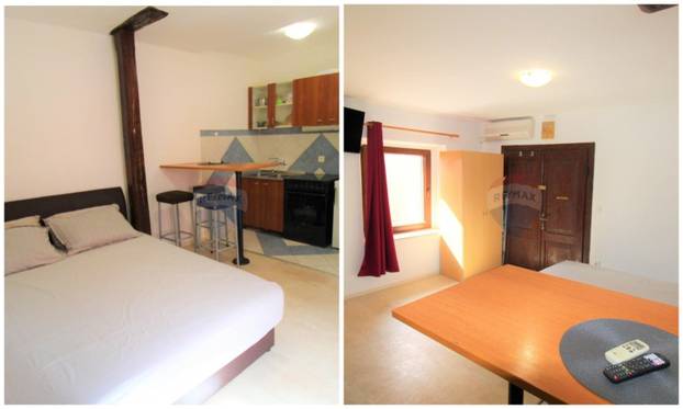 FOTO Bračni krevet je u kuhinji! Pogledajte ovu garsonijeru koju u Rovinju prodaju za 150.000 €