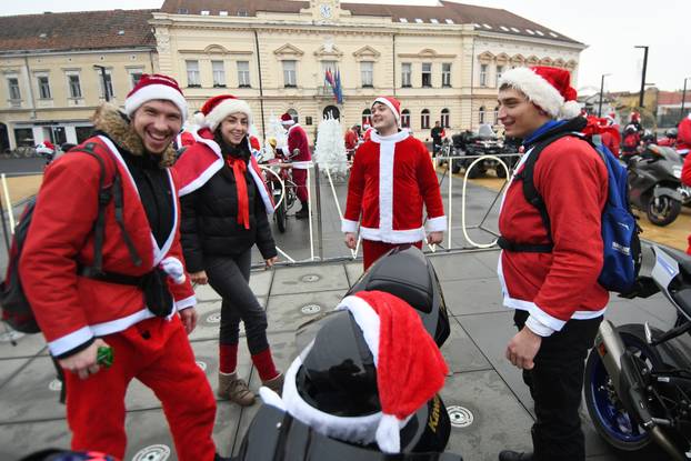 Moto Mrazovi okupirali ulice Koprivnice 