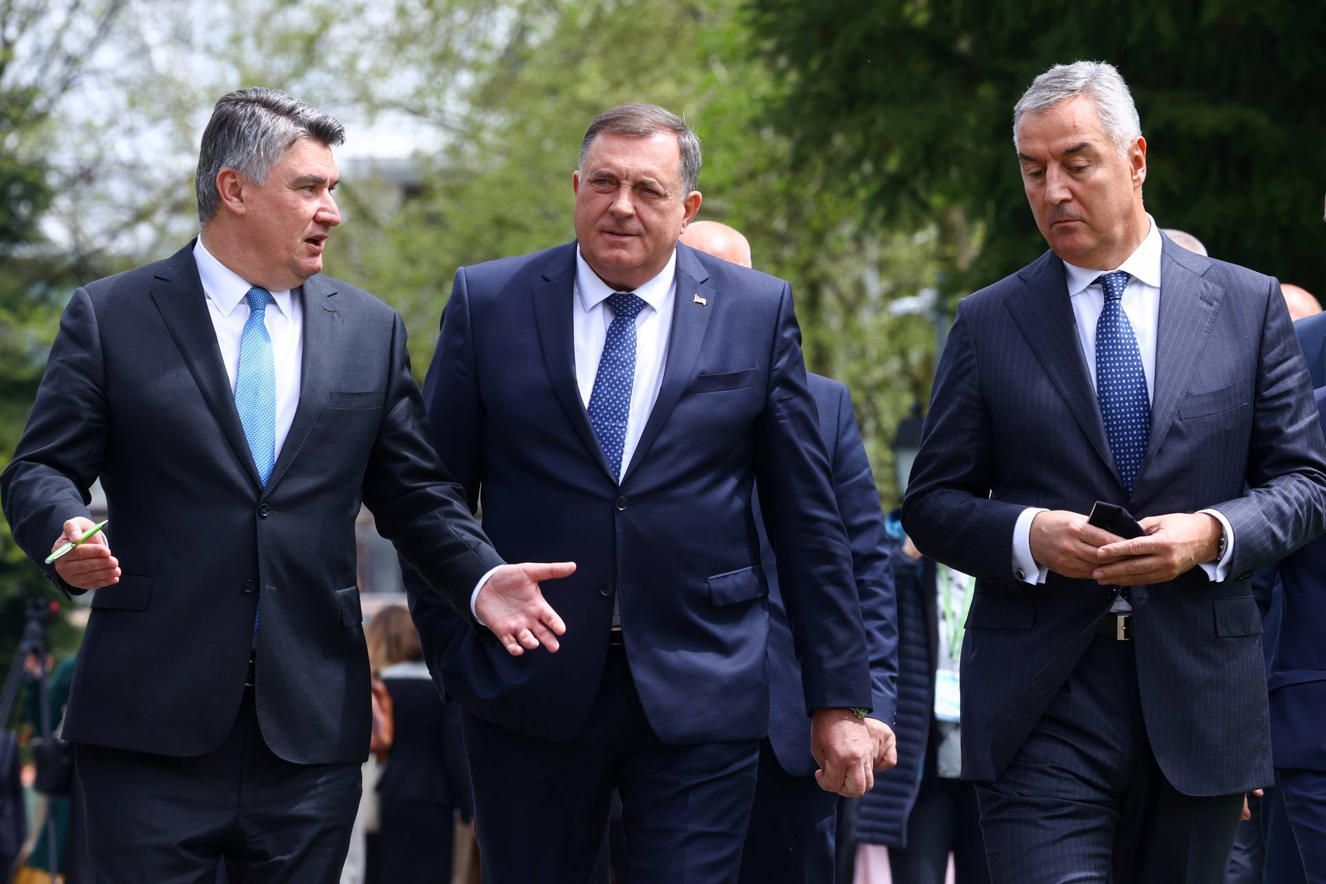 Balkan presidents attend the annual Brdo-Brijuni Process summit in Slovenia