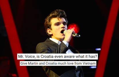 Martin iz 'The Voicea' dobio je podršku i  fanova diljem svijeta: 'Je li Hrvatska svjesna što ima?'