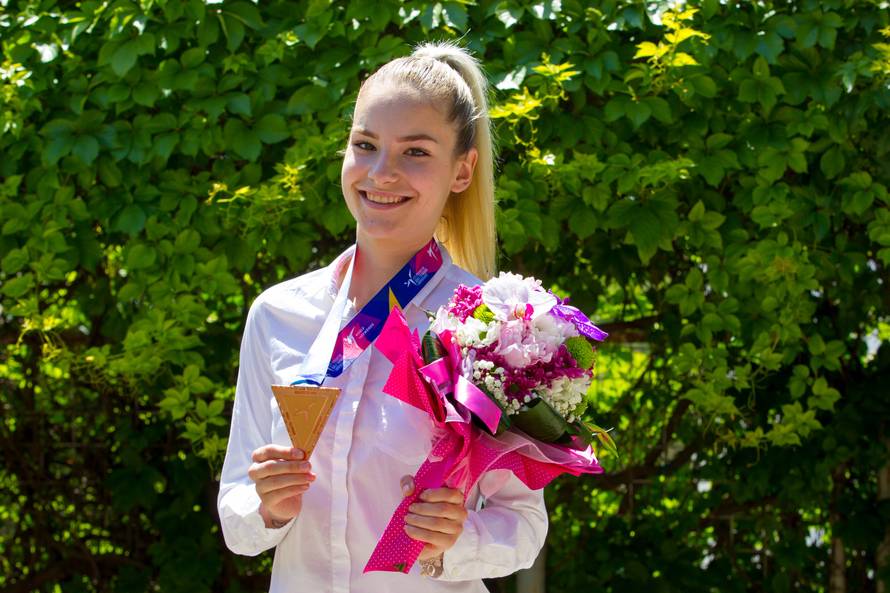 'Nisam mislila na medalju prije kraja borbe, to mi je pomoglo'