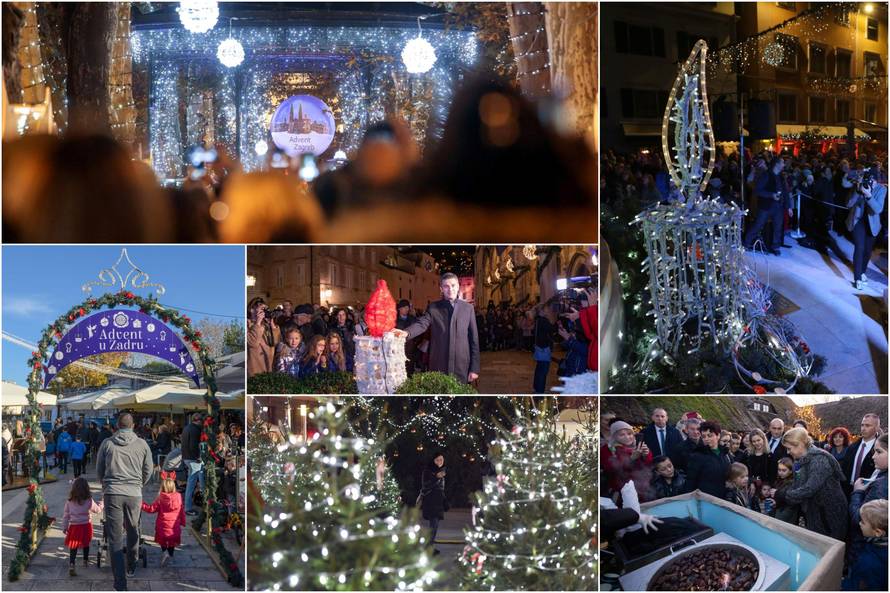 Ho-ho-ho! Evo kako je izgledao početak Adventa po Hrvatskoj