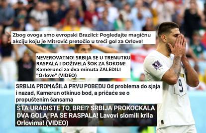 Euforija pa bolno prizemljenje! Srpski mediji: Što uradiste, bre?