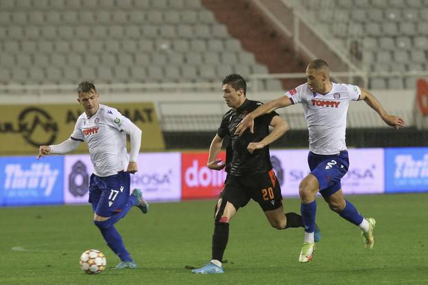 Hajduk je pobijedio Šibenik na Poljudu u utakmici 30. kola HT Prve lige