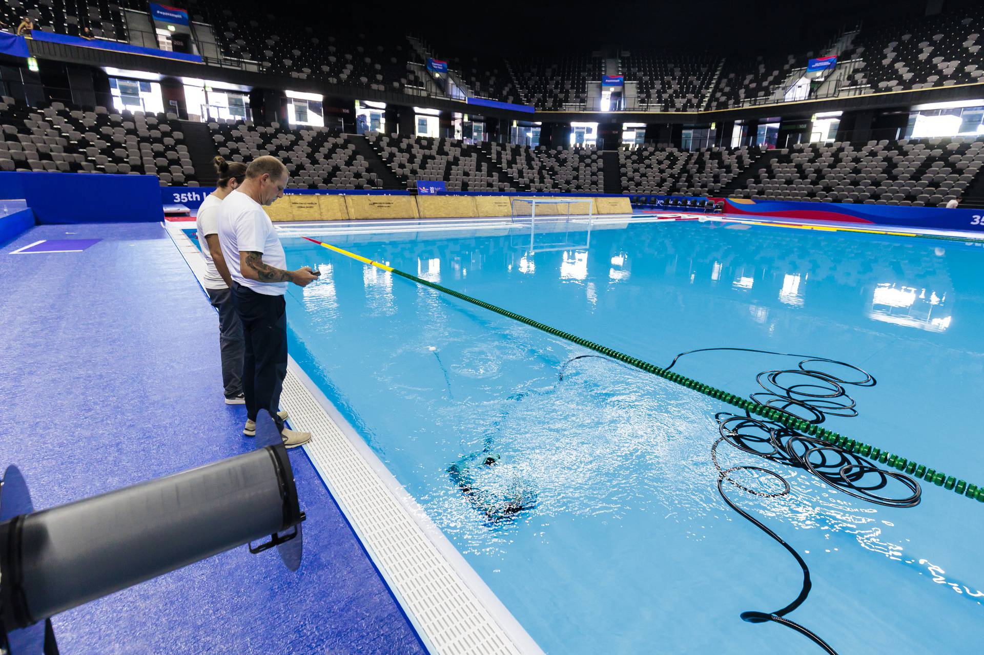 Posljednje pripreme u Spaladium Areni uoči Europskog prvenstva u vaterpolu