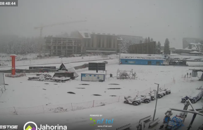 Snijeg je zabijelio Jahorinu!