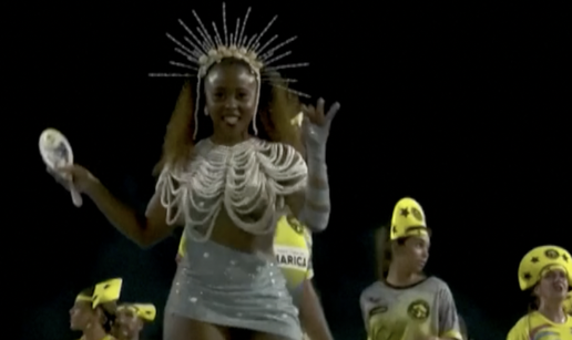 VIDEO Brazilska škola sambe zagrijava atmosferu za karneval