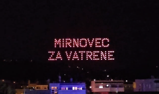 VIDEO Spektakularna zahvala Vatrenima: Dronovi osvijetlili nebo nakon plasmana na SP