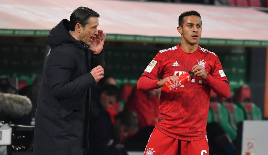 Soccer 1. Bundesliga / FC Augsburg-FC Bayern Munich 2-3.