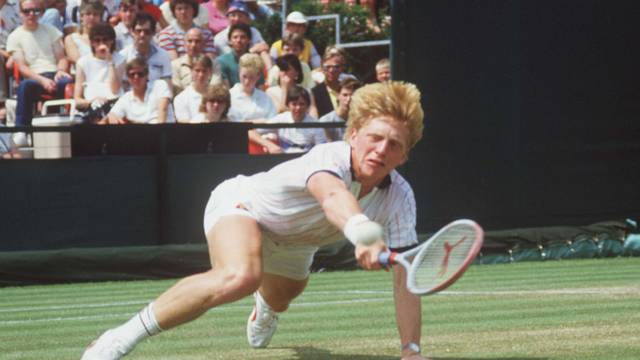 Tennis: Boris Becker wins Wimbledon  1985