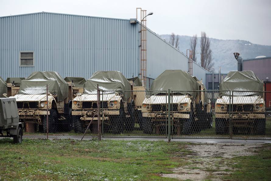 Zagreb: Oklopna vozila MRAP M-ATV u Remontnom vojnom zavodu Jankomir