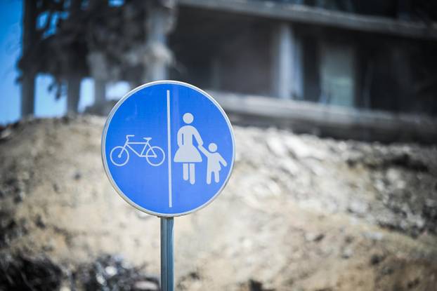 Zagreb: Rušenje Vjesnika nastavlja se i nedjeljom
