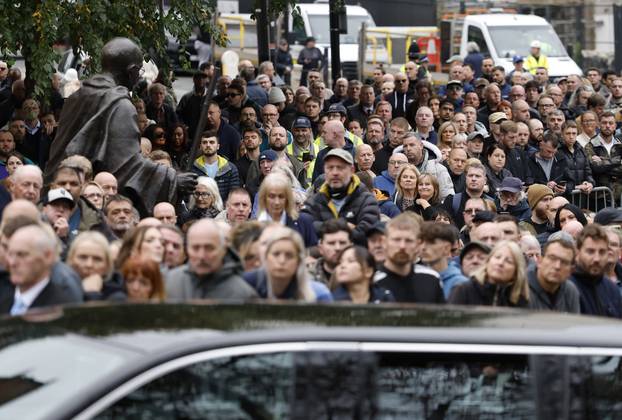 Funeral of former boxer Ricky Hatton