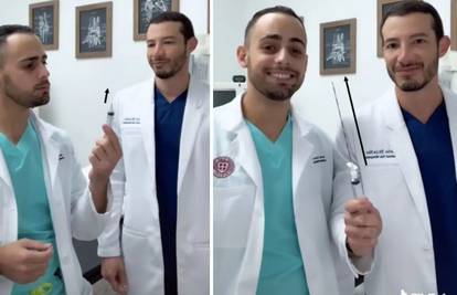 Ljudi u šoku: Doktori pokazali koliko je duga epiduralna igla