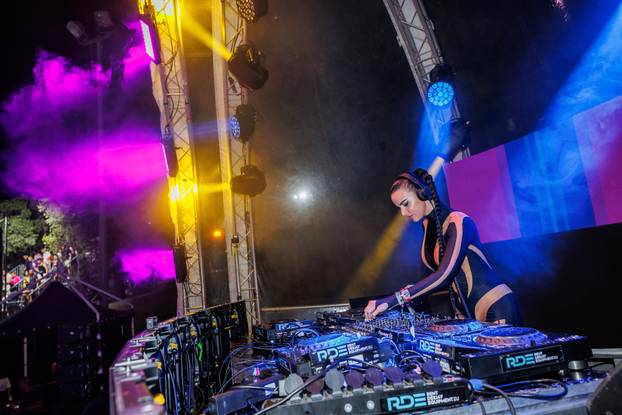 Split. Ivana Knoll nastupila na Ultri 