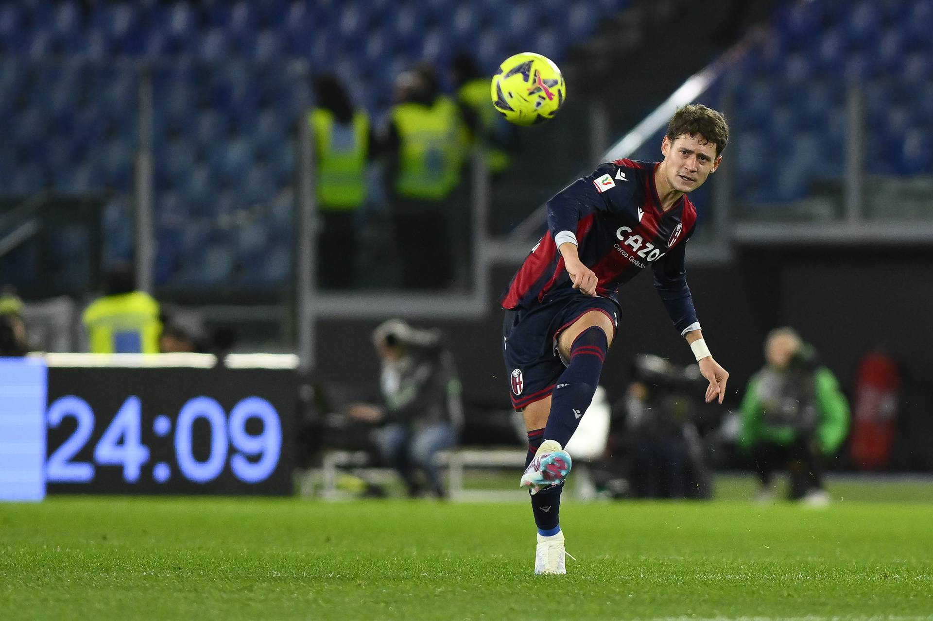 Italian football Coppa Italia match - SS Lazio vs Bologna FC