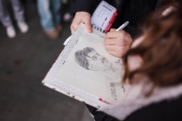 Zagreb - Konferencija za medije i druženje igrača RK Zagreba sa navijačima 