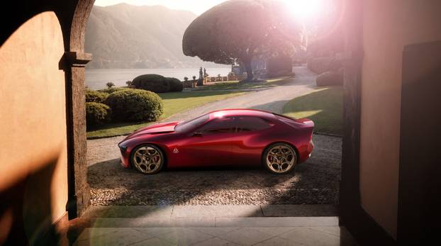 FOTO Alfa Romeo otkriva svoju budućnost: Cuorerosso izgleda sjajno i ima moćni V6 motor