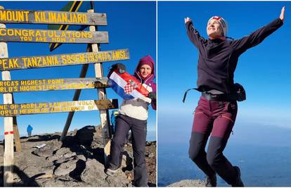 Doris Pinčić osvojila vrh Afrike: Popela se na Kilimandžaro