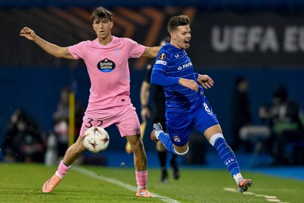 Zagreb: UEFA Europska liga, grupna faza, 4. kolo, GNK Dinamo - Celta Vigo