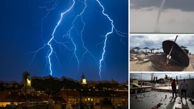 Oluje haraju Mediteranom, kiša i grmljavina dolaze u Hrvatsku
