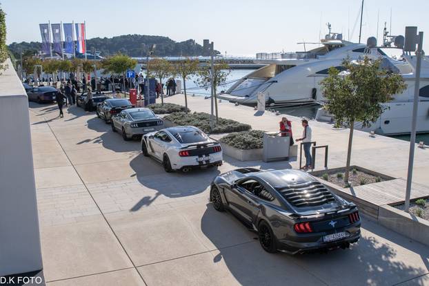 GALERIJA Kultni američki Mustanzi zablistali su u Rovinju