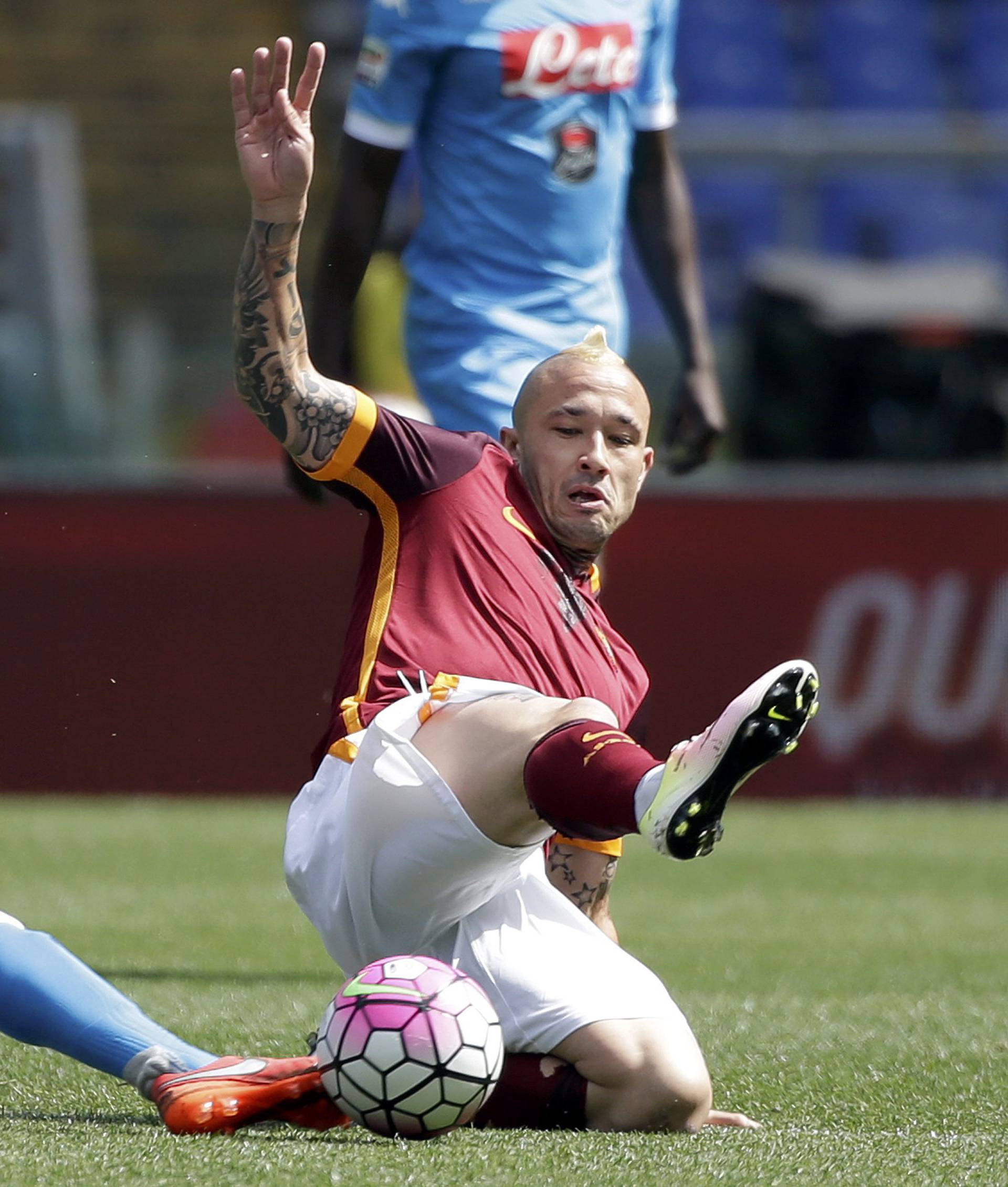 Football Soccer - AS Roma v Napoli - Italian Serie A