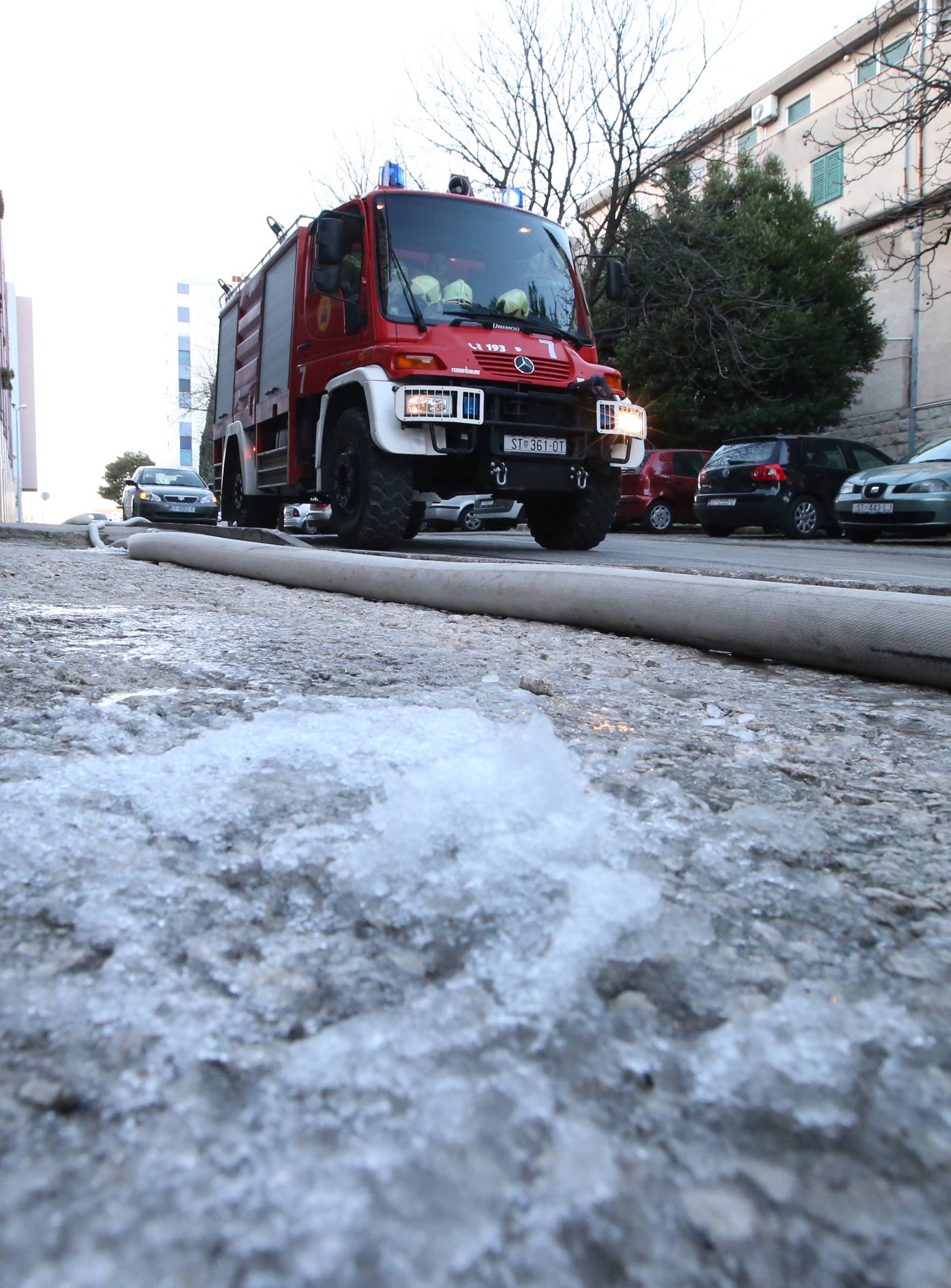 Zbog otapanja leda: U Splitu opet popucale cijevi za vodu