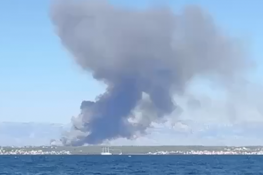 Po&zcaron;ar kod Zadra