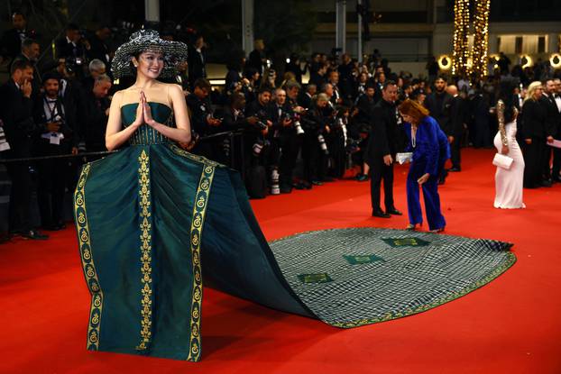 The 77th Cannes Film Festival - Screening of the film "Parthenope" in competition - Red Carpet Arrivals