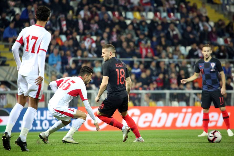 Rijeka: Susret Hrvatske i Jordana u prijateljskoj utakmici