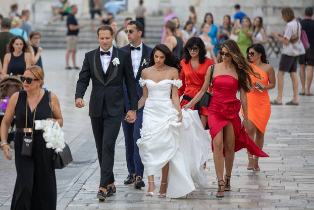 Zrinka Šahurić i Bojan Bogdanović vjenčali su se u Dubrovniku 