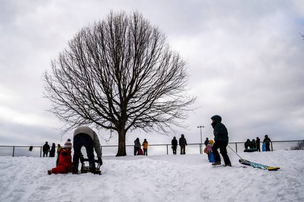 Major winter storm spreads across a large swath of the United States