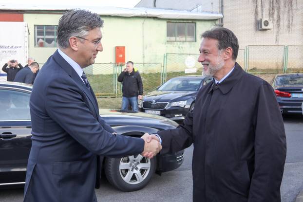 Bjelovar: Plenković, Butković i Jandroković na otvorenju pruge Gradec - Sveti Ivan Žabno