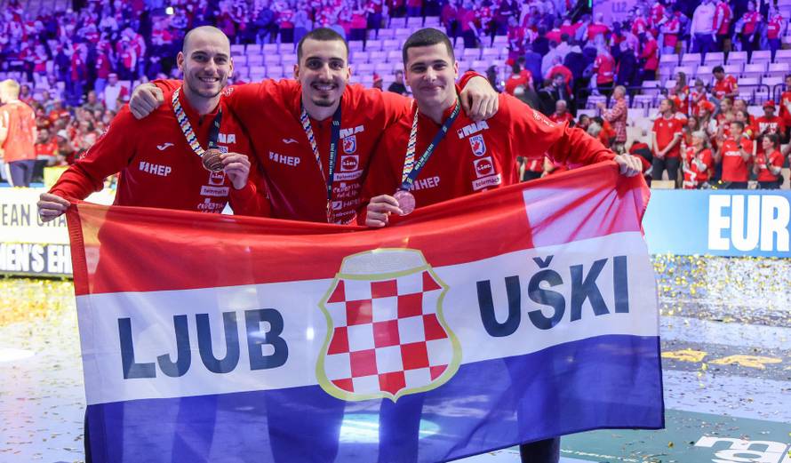 Dodjela medalja hrvatskoj rukometnoj reprezentaciji