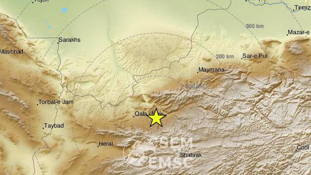 Potres 5,6 pogodio zapad Afganistana, preko 20 poginulih