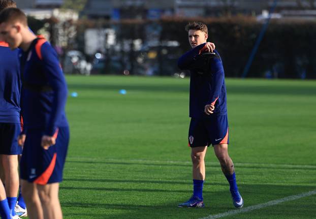 Zagreb: Trening U-21 reprezentacije uo&ccaron;i utakmice protiv Turske u kvalifikacijama za EP