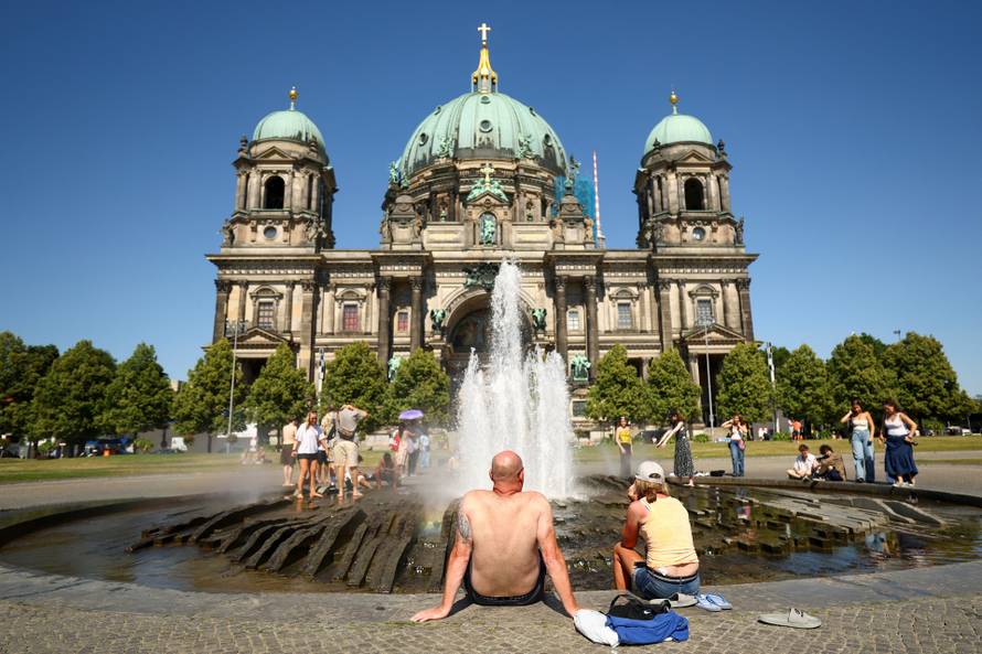 Vrućine u Njemačkoj.