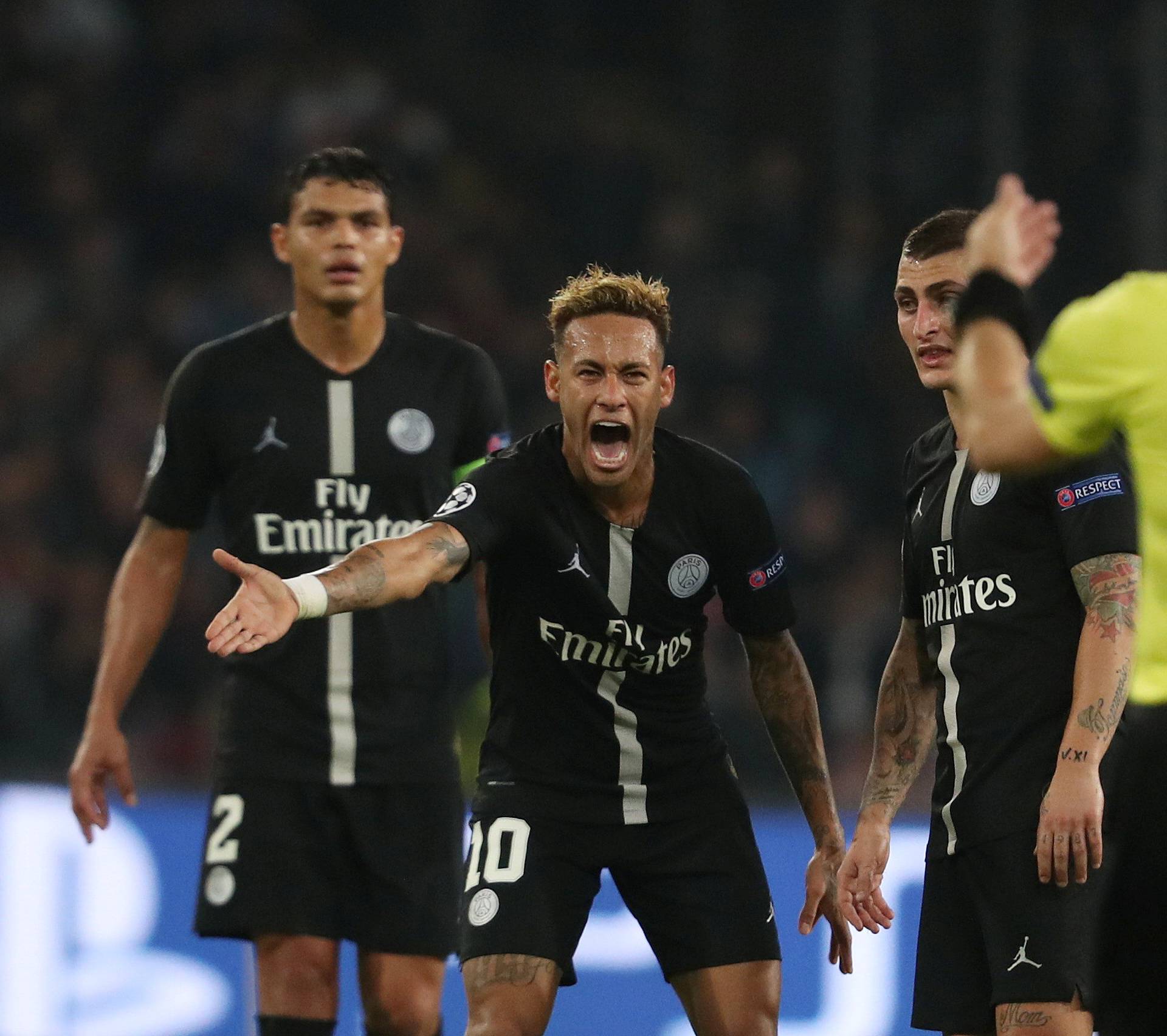 Champions League - Group Stage - Group C - Napoli v Paris St Germain