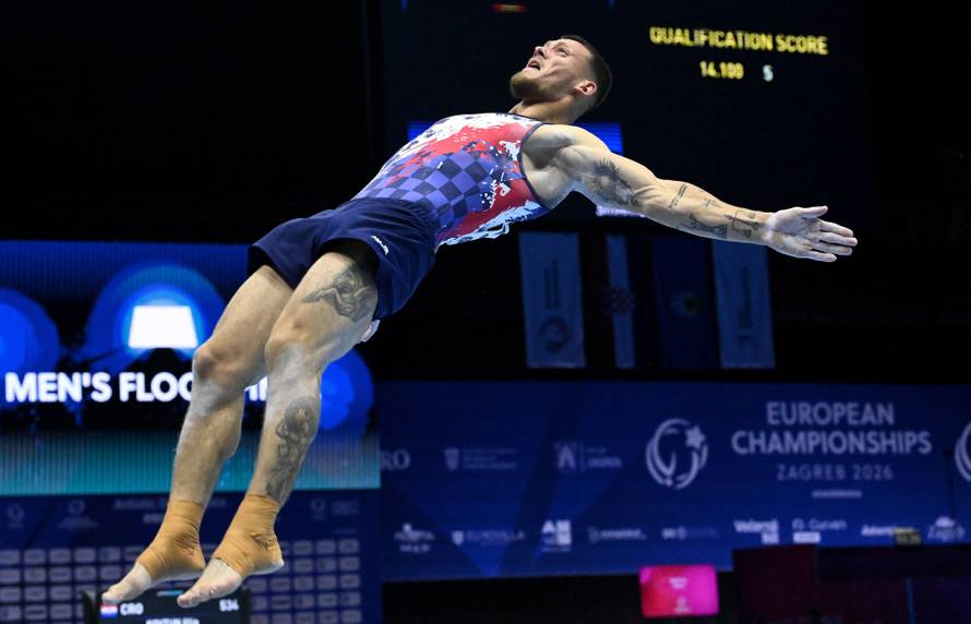 Zagreb: Europsko prvenstvo u sportskoj gimanstici, finale partera