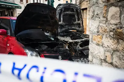 Obračuni na splitskom području: Gore automobili kriminalaca, njihovih žena, braće, roditelja...