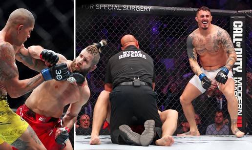 VIDEO Brutalni nokauti na UFC-u 295! Aspinall je uspavao Rusa za minutu, drugi pojas Pereire