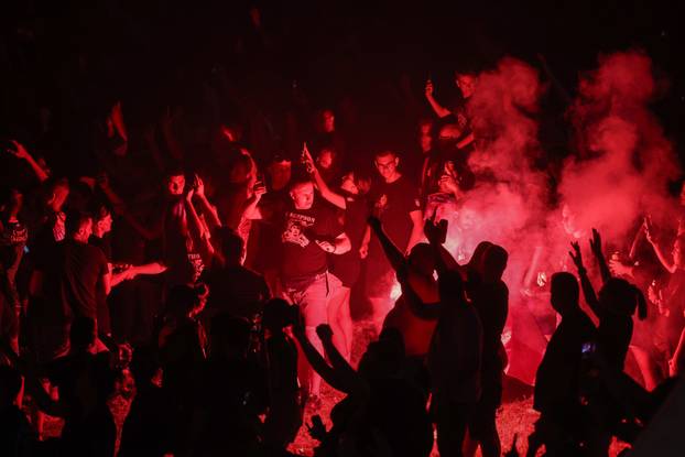 Scenografija dronovima na koncertu Marka Perkovića Thompsona